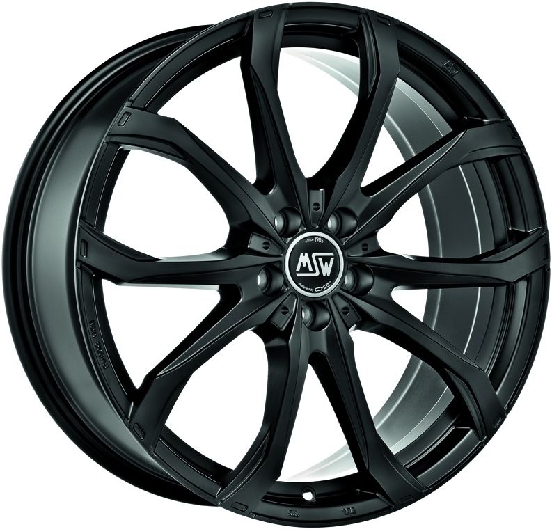 Image of MSW MSW 48 Velgen 19 Inch 9J ET50 5x130 Flat Black