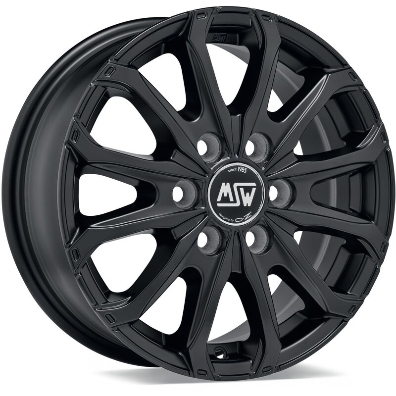 Image of MSW MSW 48 Van Velgen 18 Inch 7.5J ET43 5x120 Flat Black