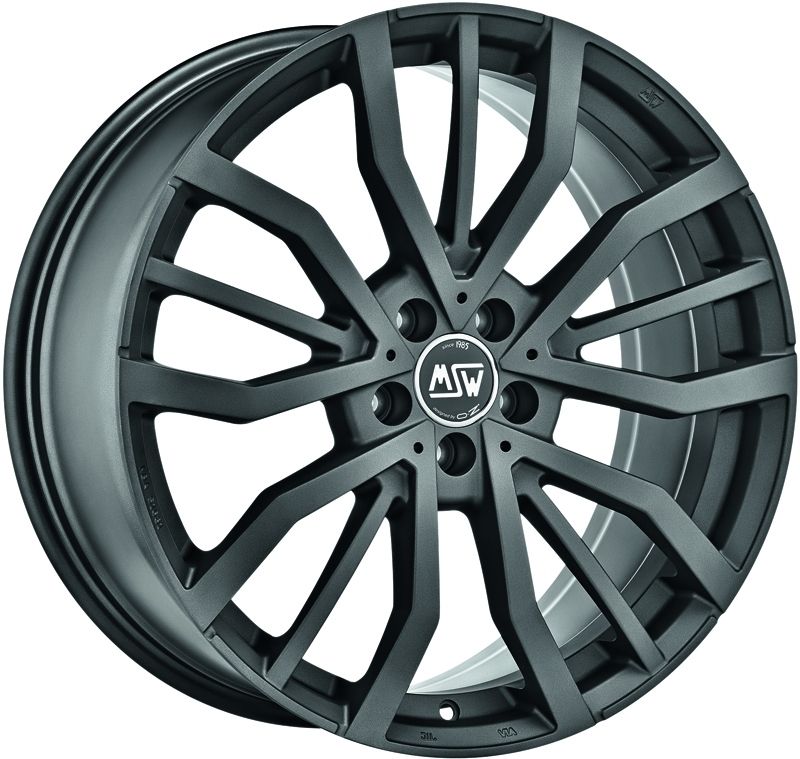 Image of MSW MSW 49 Velgen 19 Inch 8J ET50 5x127 Flat Gun Metal