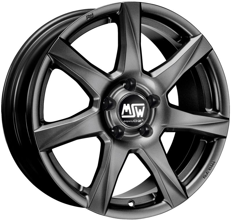 Image of MSW MSW 77 Velgen 16 Inch 7J ET37 4x108 Flat Dark Grey