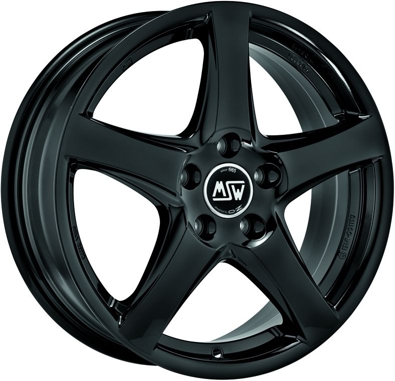 Image of MSW MSW 78 Velgen 16 Inch 6.5J ET41 5x112 Gloss Black