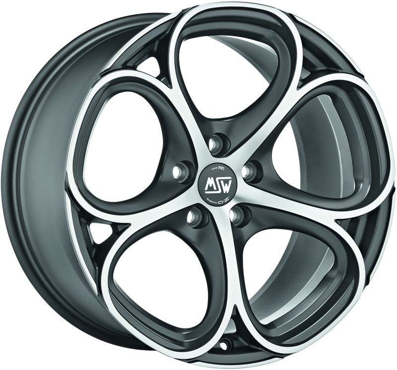 Image of MSW MSW 82 Velgen 18 Inch 8J ET50 5x112 Gun Metal Machined