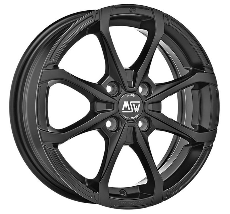 Image of MSW MSW X4 Velgen 15 Inch 5J ET38 4x100 Flat Black