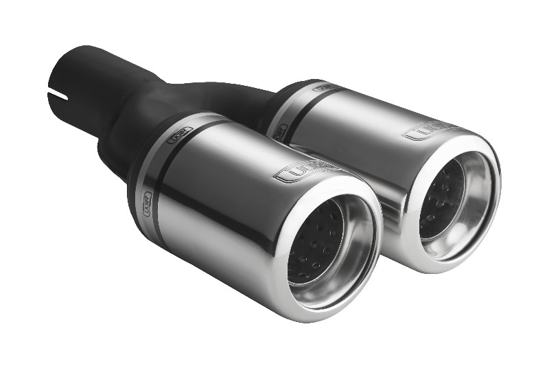 Image of Ulter Sport Uitlaat Sierstuk Type II Dual Tip Roestvrij Staal