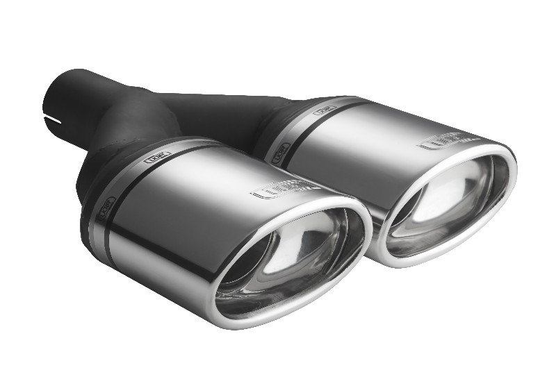 Image of Ulter Sport Uitlaat Sierstuk Type II Dual Tip Roestvrij Staal