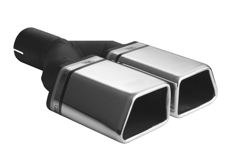 Image of Ulter Sport Uitlaat Sierstuk Dual Tip Roestvrij Staal