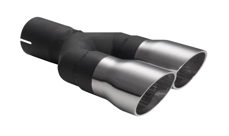 Image of Ulter Sport Uitlaat Sierstuk Dual Tip Roestvrij Staal