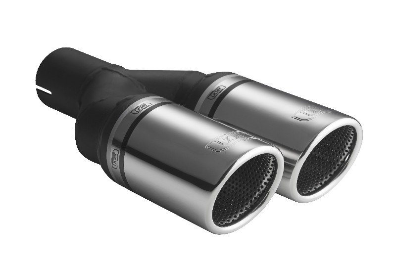 Image of Ulter Sport Uitlaat Sierstuk RS Dual Tip Roestvrij Staal