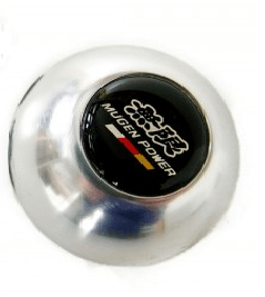 Image of Arospeed Pookknop Mugen Style Gepolijst Aluminium