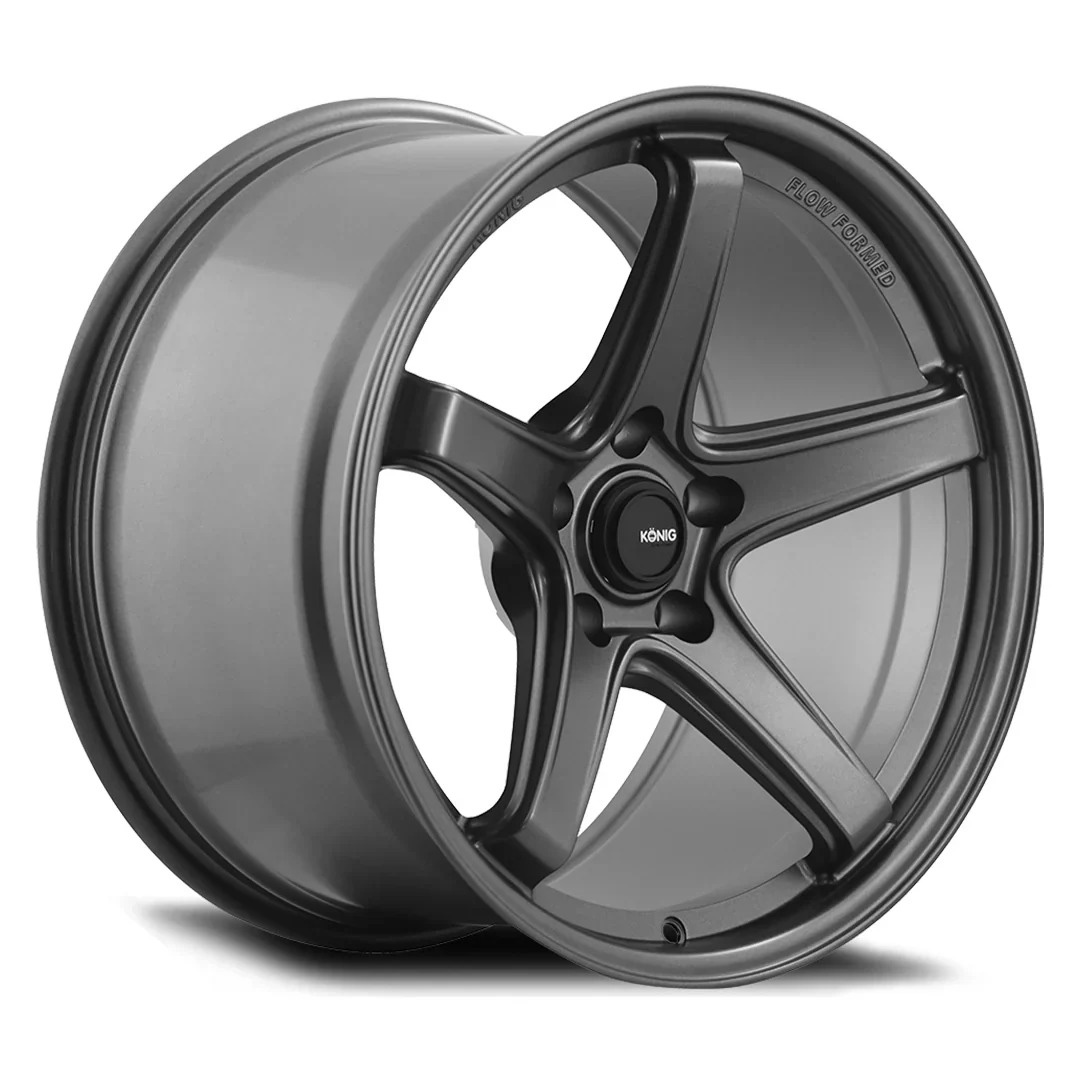 Image of König Neoform Velgen 18 Inch 8.5J ET42 5x114.3 Flow Form Flat Grey