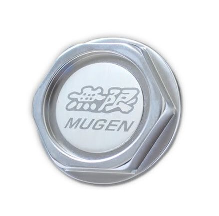 Image of SK-Import Oliedop Mugen Style Zilver Aluminium Honda Civic,CRX,Del Sol