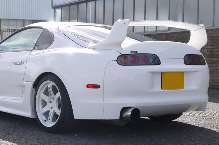 Image of SK-Import Achter Spoiler TRD Style Polyester Toyota Supra
