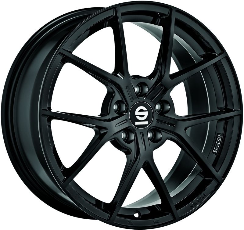 Image of Sparco Podio Velgen 17 Inch 7.5J ET35 5x112 Gloss Black