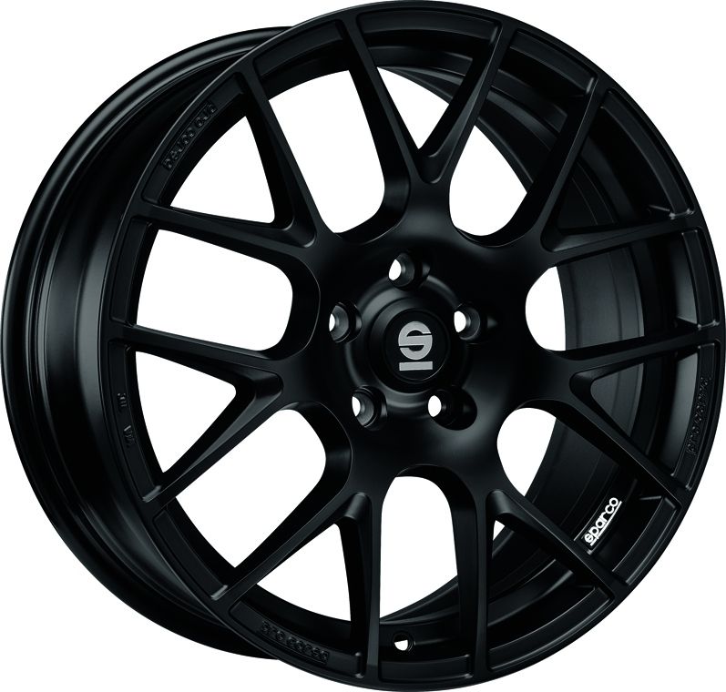 Image of Sparco Pro Corsa Velgen 18 Inch 9J ET39 5x120 Flat Dark Titanium