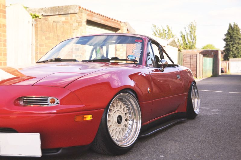 Image of PU Design Side Skirts Zwart Polyurethane Mazda MX-5