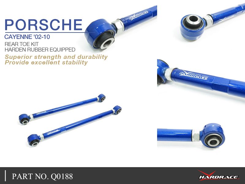 Image of Hardrace Achter Toespoor Kit Verstelbaar Porsche Cayenne