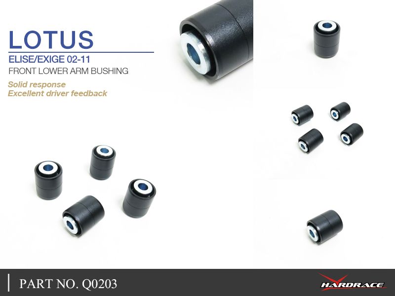Image of Hardrace Voor Draagarm Rubber Lotus Elise,Exige