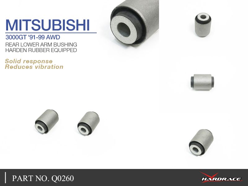 Image of Hardrace Achter Draagarm Rubber Mitsubishi 3000 GT