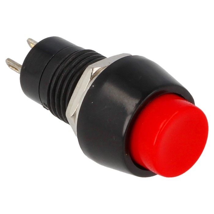 Image of QSP Schakelaar Rood - Zwart 10mm