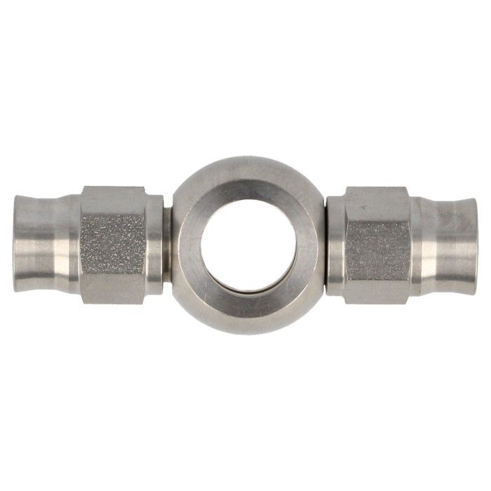 Image of QSP Banjo Oog Double Zilver 10.2mm Roestvrij Staal
