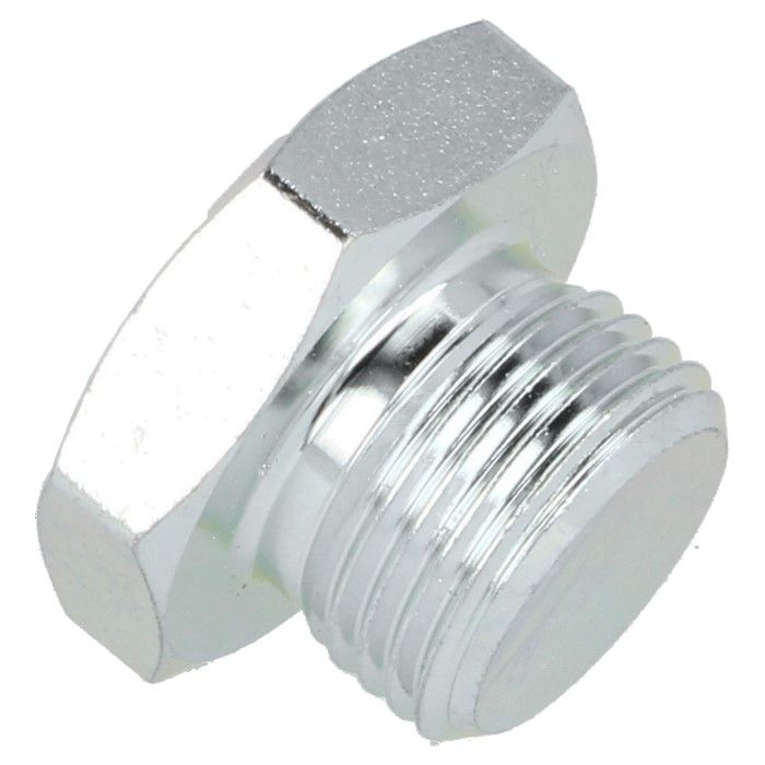Image of QSP Lambda Blindplug Zilver Staal