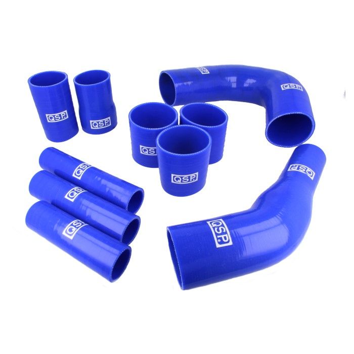 Image of QSP Turbo Slangen Kit Blauw Silicone Mitsubishi Lancer Evolution