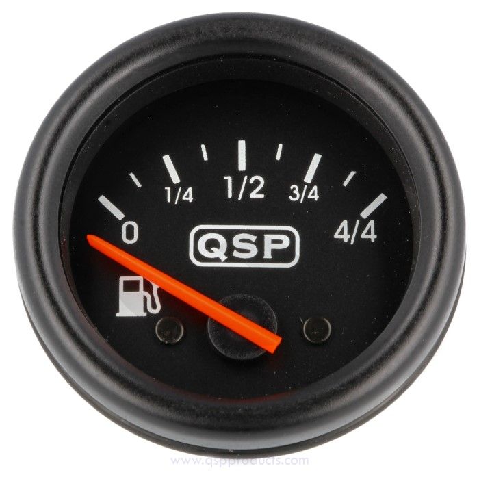 Image of QSP Meter Zwart 52mm Brandstofdruk