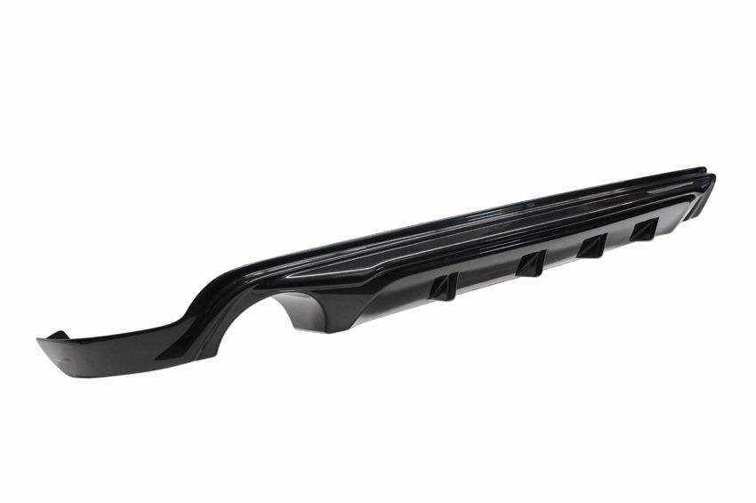 Image of SK-Import Achter Bumper Lip MZ Style Zwart ABS Plastic Mazda 3 Facelift