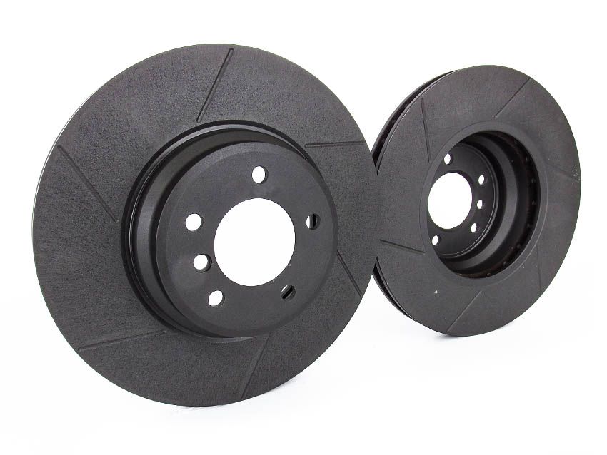 Image of Rotinger Achter Remschijven Graphite Line T1 Sport gegroefd Zwart 262mm Honda Civic,Integra