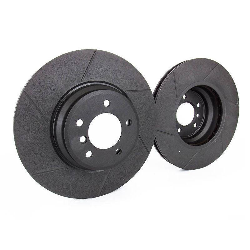 Image of Rotinger Voor Remschijven Graphite Line T1 Sport gegroefd Zwart 300mm Honda S2000