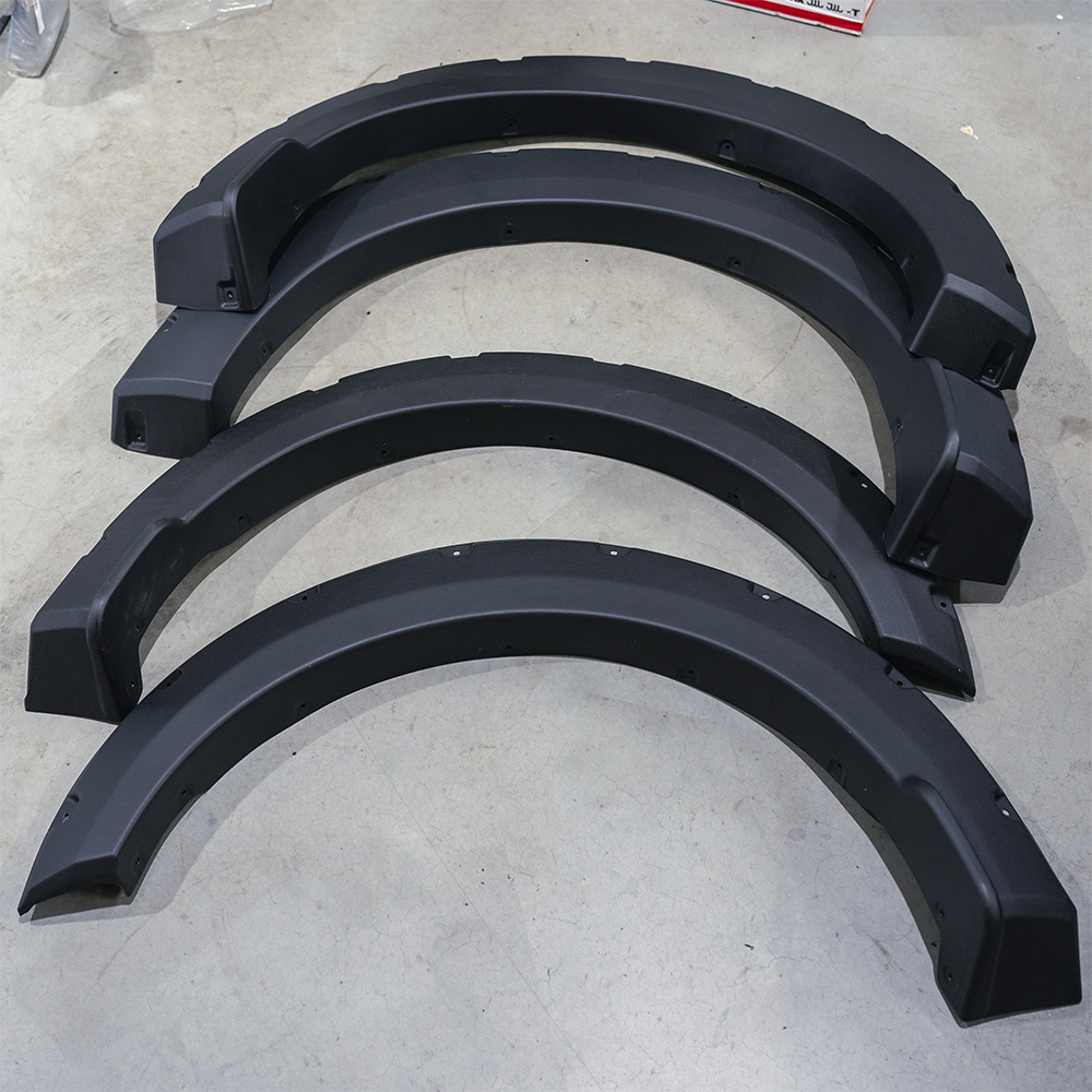 ABS Dynamics Voor en Achter Scherm Verbreders TWEEDE KANS ABS Plastic Ford F150 Pre Facelift