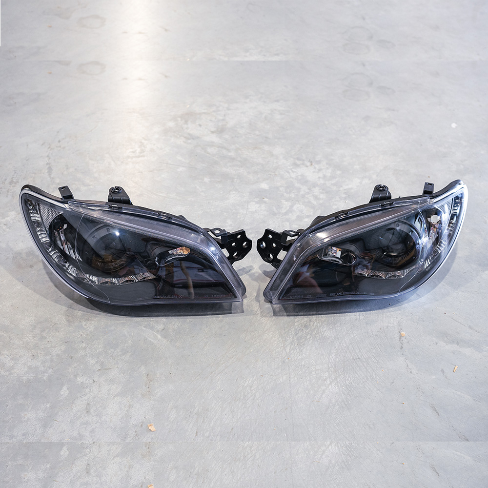 Image of SK-Import Koplampen TWEEDE KANS Black Housing Subaru Impreza