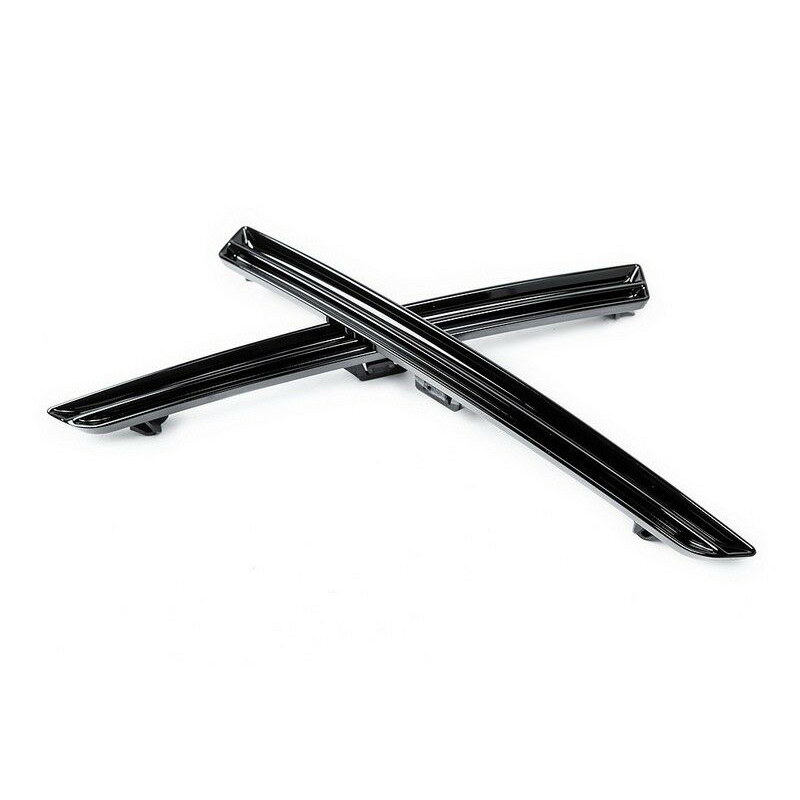 Image of Acexxon Achter Sleuf Reflector Horizontal Slat Style Zwart Kunststof BMW 3-serie,4-serie