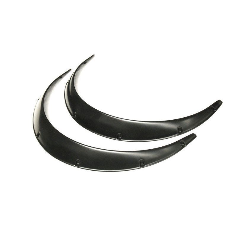 Image of SK-Import Voor of Achter Scherm Verbreders Zwart ABS Plastic