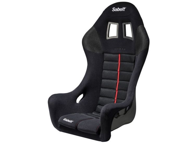 Image of Sabelt Kuipstoel Titan Max Zwart Fiberglass