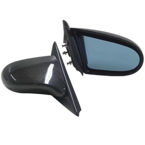 Image of CarbonWorks Zijspiegels Spoon Style Elektrisch Verstelbaar Carbon Honda Civic
