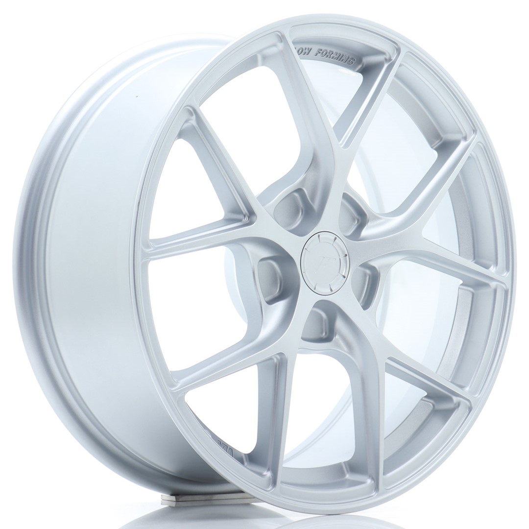 Image of JR-Wheels SL01 Super Light Velgen 17 Inch 7J ET20-40 Custom PCD Flow Form Flat Silver