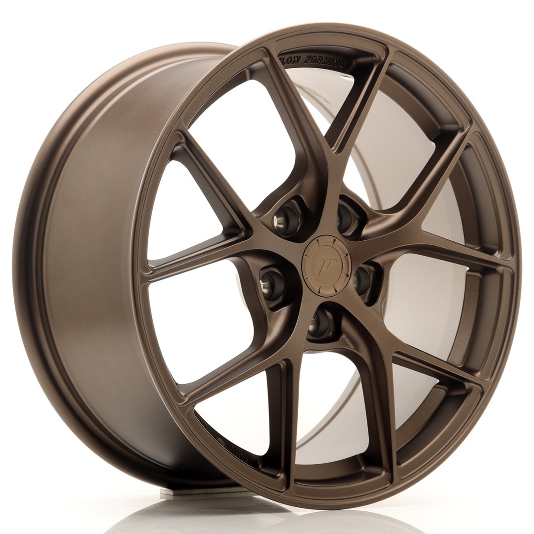 Image of JR-Wheels SL01 Super Light Velgen 17 Inch 8J ET40 5x112 Flow Form Flat Bronze