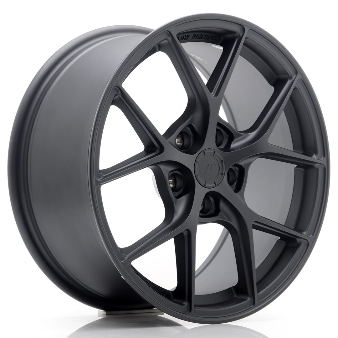 Image of JR-Wheels SL01 Super Light Velgen 17 Inch 8J ET40 5x112 Flow Form Flat Gun Metal