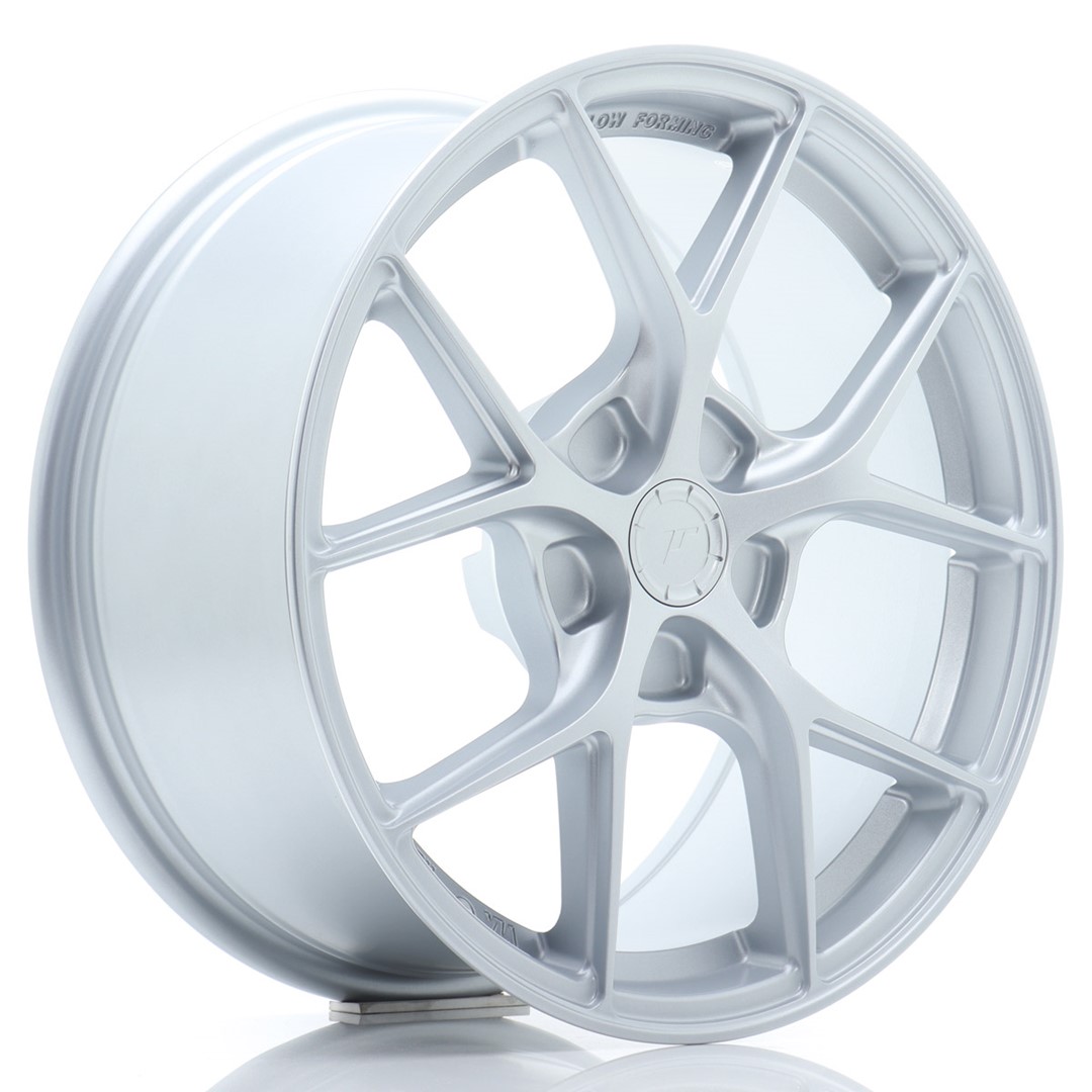 Image of JR-Wheels SL01 Super Light Velgen 17 Inch 8J ET20-45 Custom PCD Flow Form Flat Silver