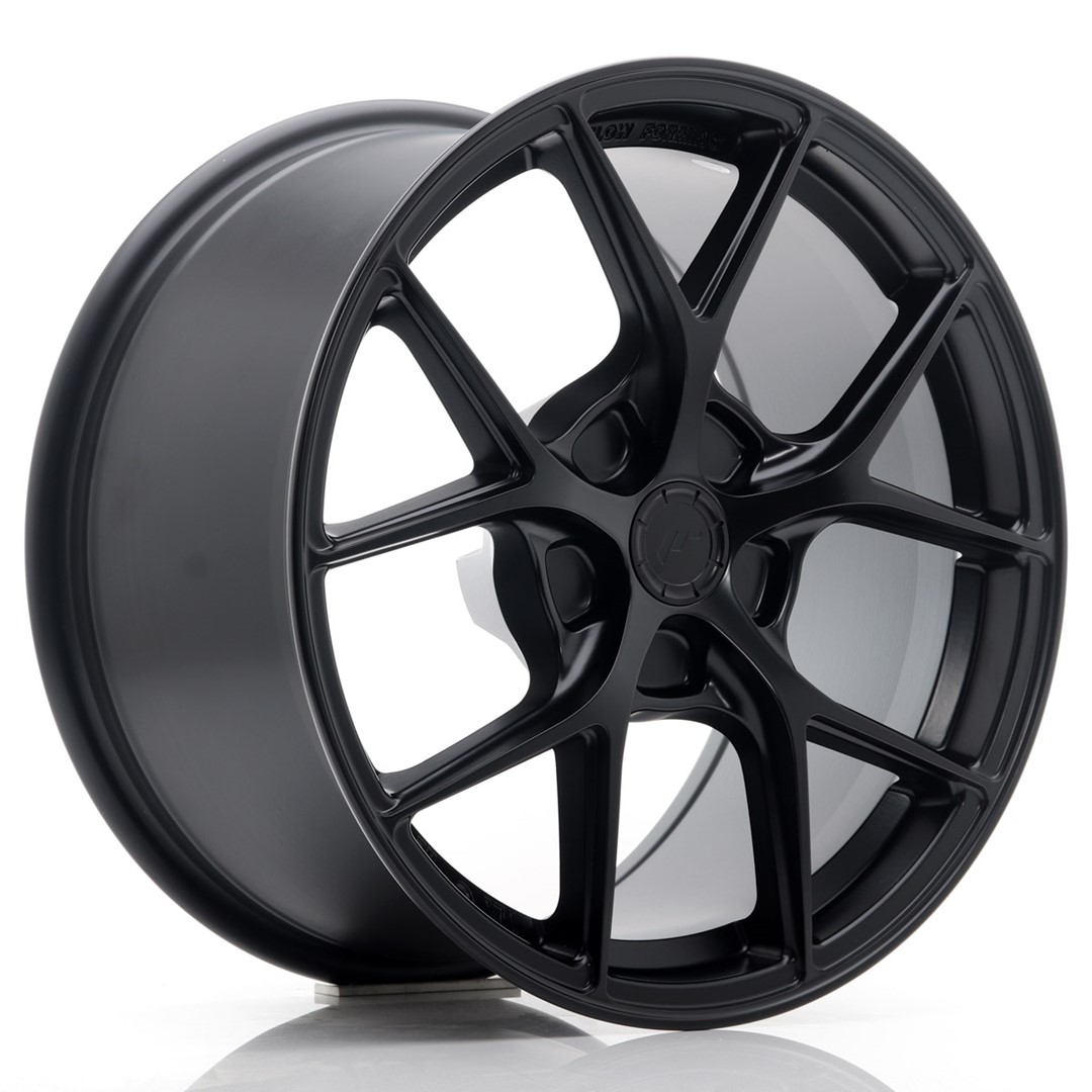 Image of JR-Wheels SL01 Super Light Velgen 17 Inch 9J ET20-50 Custom PCD Flow Form Flat Black
