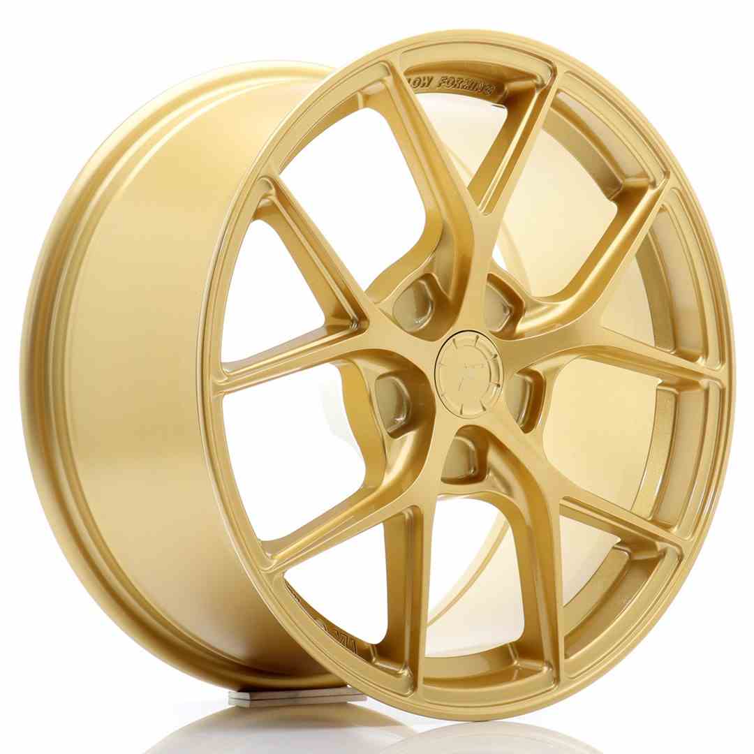 Image of JR-Wheels SL01 Super Light Velgen 17 Inch 9J ET20-50 Custom PCD Flow Form Gold