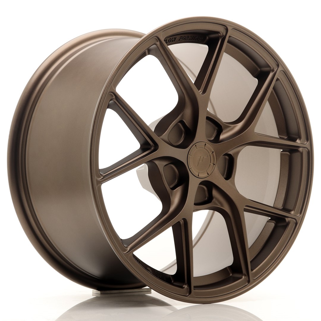 Image of JR-Wheels SL01 Super Light Velgen 17 Inch 9J ET20-50 Custom PCD Flow Form Flat Bronze