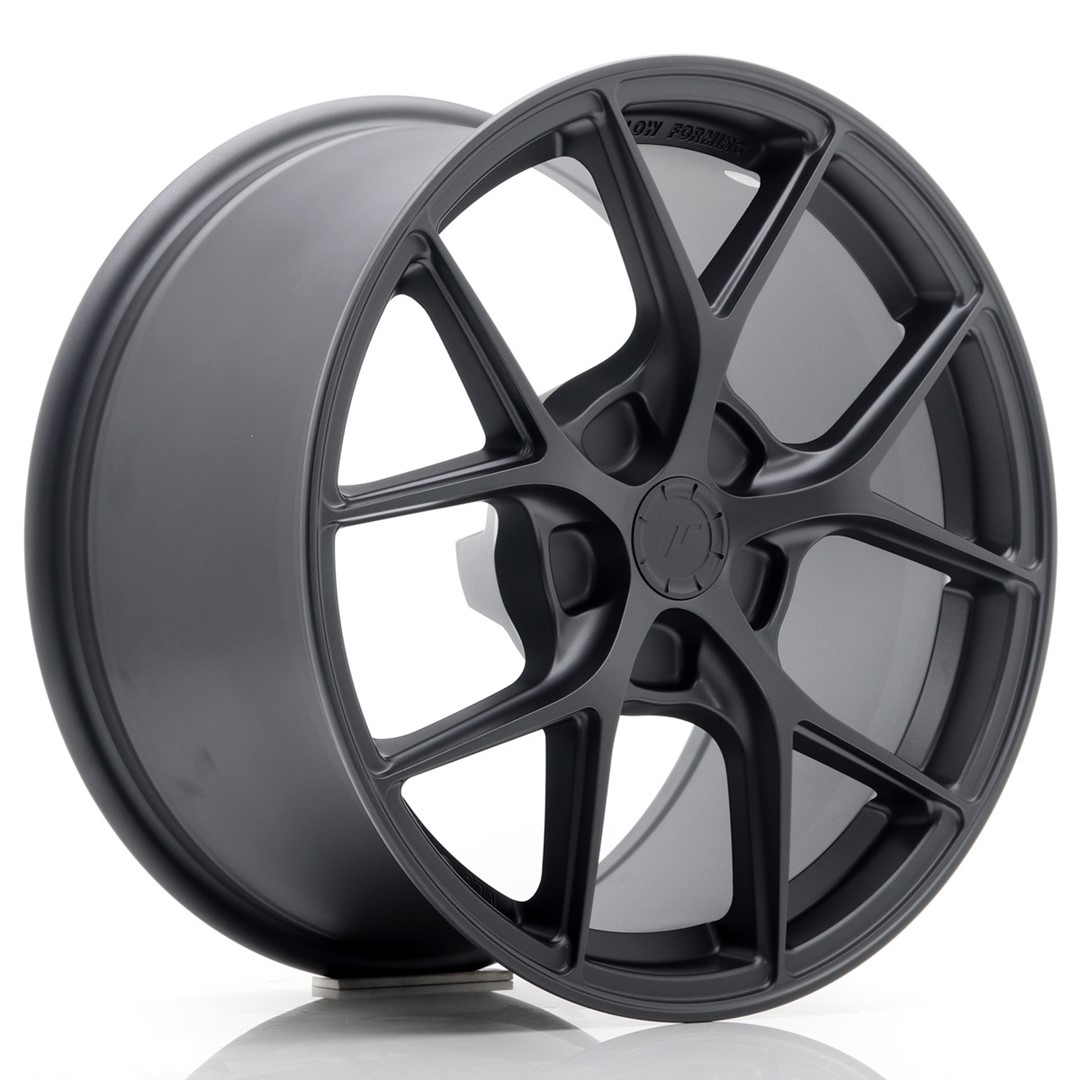 Image of JR-Wheels SL01 Super Light Velgen 17 Inch 9J ET20-50 Custom PCD Flow Form Flat Gun Metal