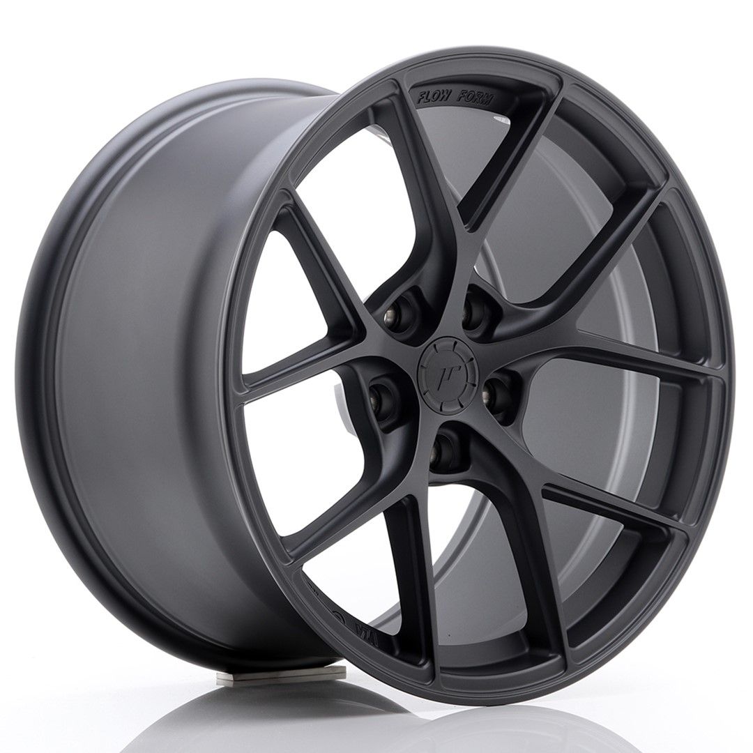 Image of JR-Wheels SL01 Super Light Velgen 18 Inch 10.5J ET38 5x120 Flow Form Flat Gun Metal