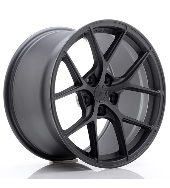 Image of JR-Wheels SL01 Super Light Velgen 18 Inch 10.5J ET25-38 Custom PCD Flow Form Flat Gun Metal