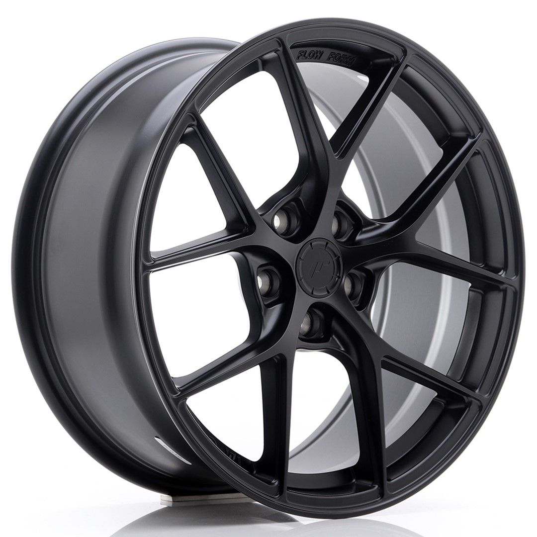 Image of JR-Wheels SL01 Super Light Velgen 18 Inch 8J ET40 5x114.3 Flow Form Flat Black