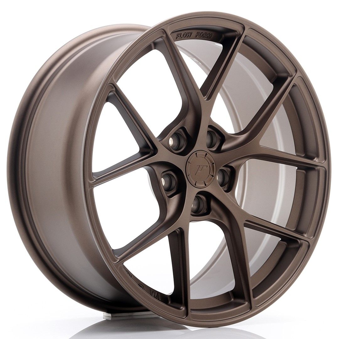 Image of JR-Wheels SL01 Super Light Velgen 18 Inch 8J ET40 5x112 Flow Form Flat Bronze