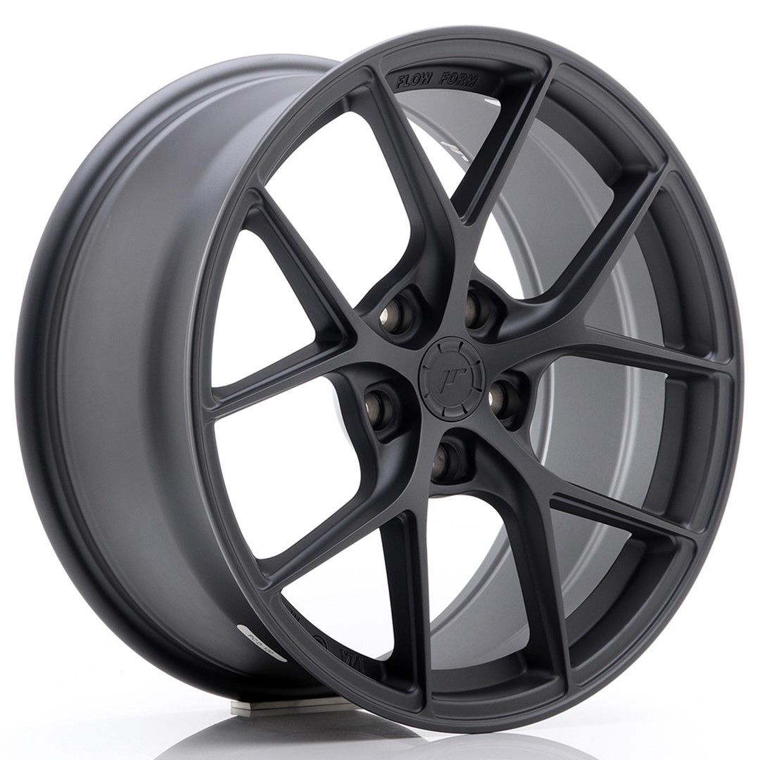 Image of JR-Wheels SL01 Super Light Velgen 18 Inch 8J ET40 5x112 Flow Form Flat Gun Metal
