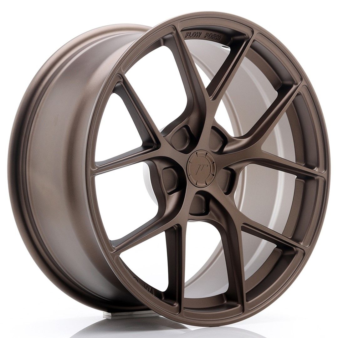 Image of JR-Wheels SL01 Super Light Velgen 18 Inch 8J ET20-40 Custom PCD Flow Form Flat Bronze